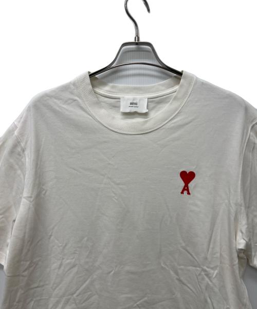 ami（アミ）ami (アミ) 半袖Tシャツ ホワイト サイズ:Lの古着・服飾アイテム