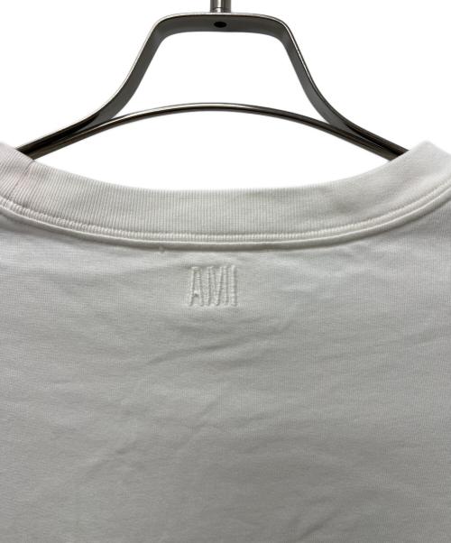 ami（アミ）ami (アミ) 半袖Tシャツ ホワイト サイズ:Lの古着・服飾アイテム