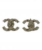 CHANELシャネル）の古着「イヤリング」｜ゴールド×ピンク