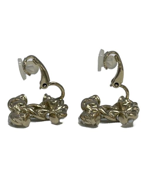 CHANEL（シャネル）CHANEL (シャネル) イヤリング ゴールド×ピンクの古着・服飾アイテム