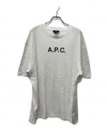 A.P.C.（アーペーセー）の古着「半袖カットソー」｜ホワイト