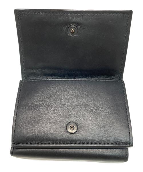 BOTTEGA VENETA（ボッテガベネタ）BOTTEGA VENETA (ボッテガベネタ) コンパクトウォレット ブラックの古着・服飾アイテム