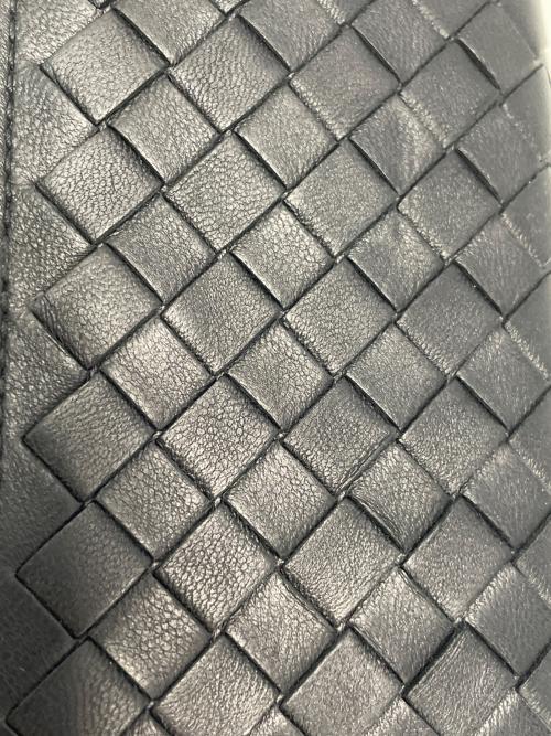 BOTTEGA VENETA（ボッテガベネタ）BOTTEGA VENETA (ボッテガベネタ) コンパクトウォレット ブラックの古着・服飾アイテム