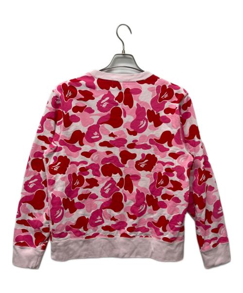 A BATHING APE（アベイシングエイプ）A BATHING APE (ア ベイシング エイプ) スウェット ピンク サイズ:Mの古着・服飾アイテム