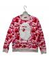 A BATHING APE（ア ベイシング エイプ）の古着「スウェット」｜ピンク