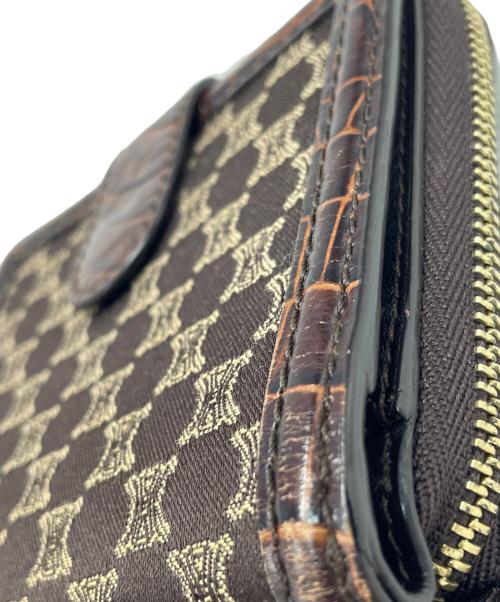 CELINE（セリーヌ）CELINE (セリーヌ) 2つ折り財布 ブラウンの古着・服飾アイテム