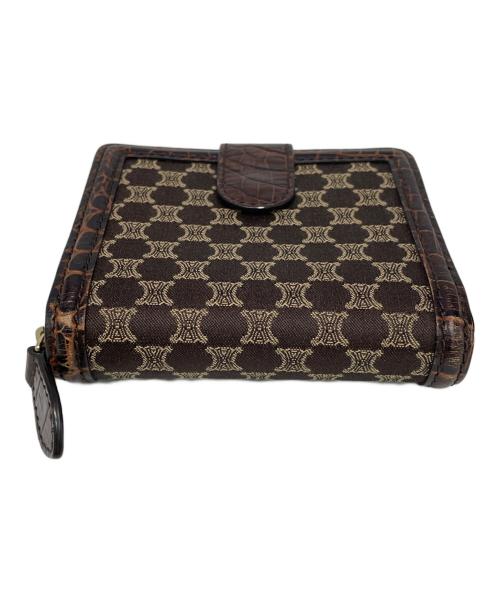 CELINE（セリーヌ）CELINE (セリーヌ) 2つ折り財布 ブラウンの古着・服飾アイテム