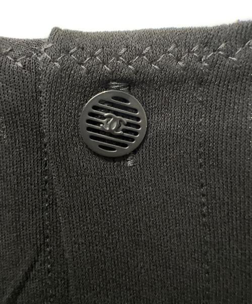 CHANEL（シャネル）CHANEL (シャネル) 半袖ブラウス ブラック サイズ:38の古着・服飾アイテム