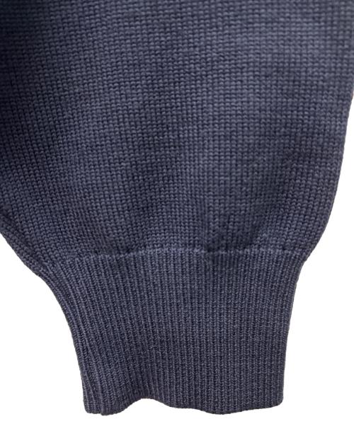 Burberry's（バーバリー）Burberry's (バーバリーズ) 厚手ニット ブラック×レッド サイズ:Ｌの古着・服飾アイテム