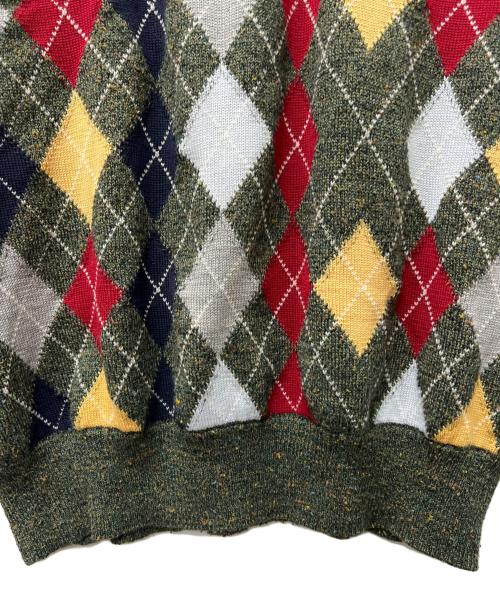 Burberry's（バーバリー）Burberry's (バーバリーズ) 長袖ニット グリーン サイズ:Ｌの古着・服飾アイテム
