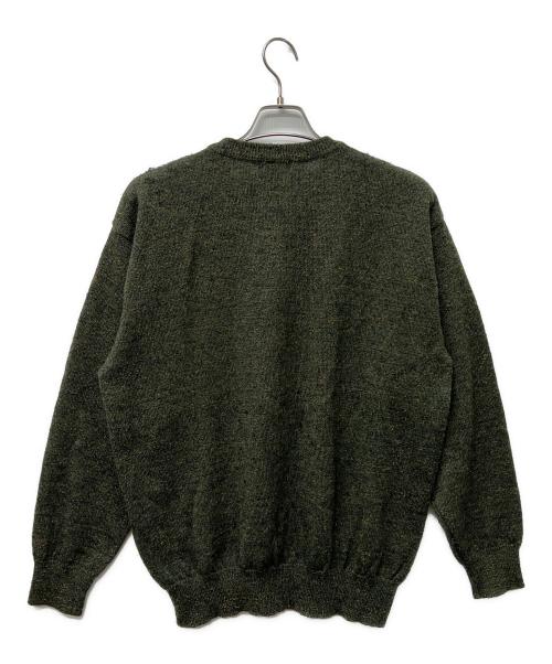 Burberry's（バーバリー）Burberry's (バーバリーズ) 長袖ニット グリーン サイズ:Ｌの古着・服飾アイテム
