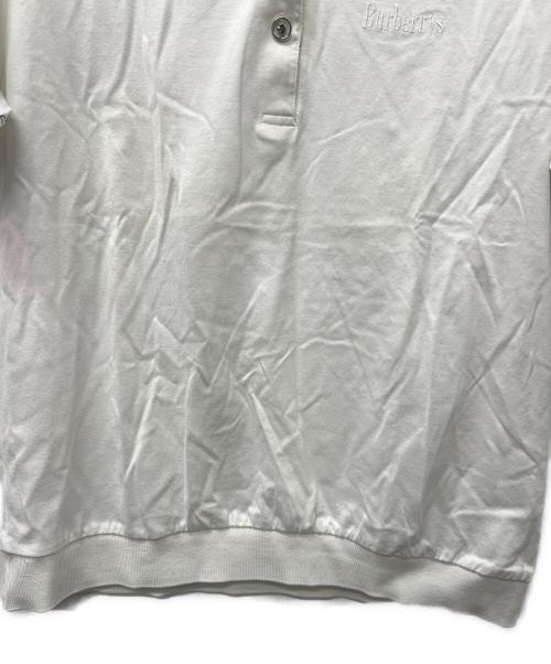 Burberry's（バーバリーズ）Burberry's (バーバリーズ) ポロシャツ ホワイト サイズ:Ｌの古着・服飾アイテム