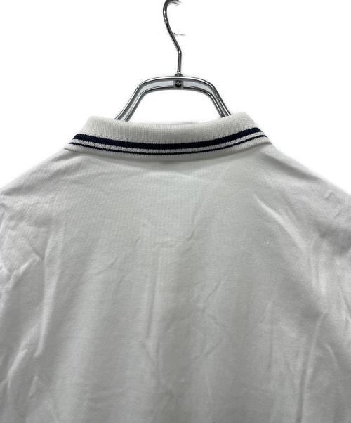 Burberry's（バーバリーズ）Burberry's (バーバリーズ) ポロシャツ ホワイト サイズ:Ｌの古着・服飾アイテム