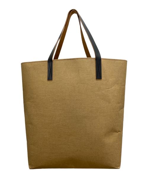 MARNI（マルニ）MARNI (マルニ) セルロースショッピングバッグ ブラウン×ブラックの古着・服飾アイテム