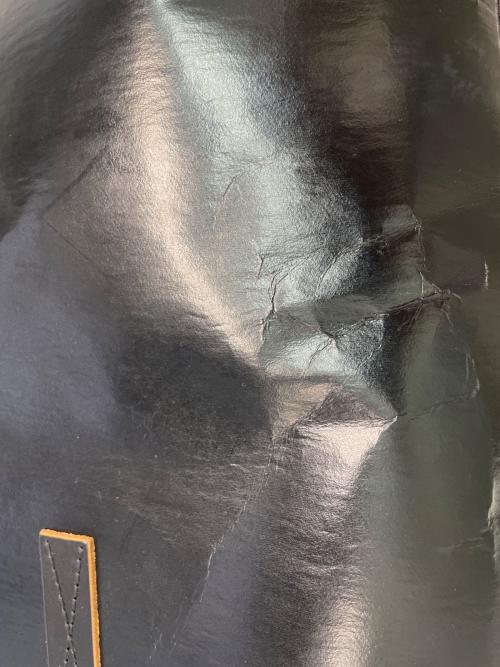 MARNI（マルニ）MARNI (マルニ) セルロースショッピングバッグ ブラウン×ブラックの古着・服飾アイテム