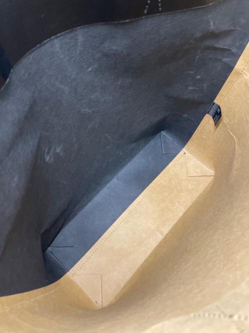 MARNI（マルニ）MARNI (マルニ) セルロースショッピングバッグ ブラウン×ブラックの古着・服飾アイテム