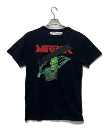 OFFWHITE（オフホワイト）の古着「MIRROR SKULL TEE」｜ブラック