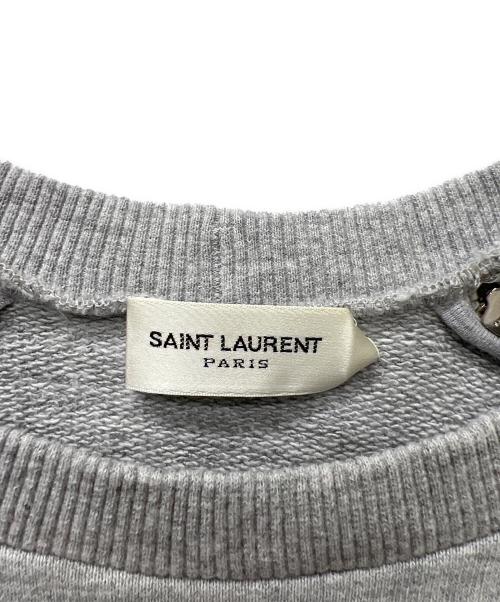 Saint Laurent Paris（サンローランパリ）Saint Laurent Paris (サンローランパリ) ジップベスト グレー サイズ:Ｌの古着・服飾アイテム