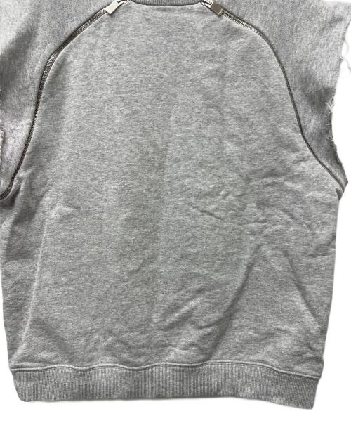 Saint Laurent Paris（サンローランパリ）Saint Laurent Paris (サンローランパリ) ジップベスト グレー サイズ:Ｌの古着・服飾アイテム