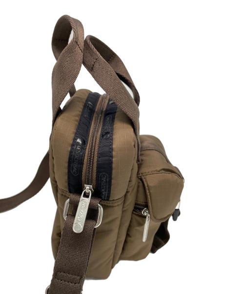LeSportsac（レスポートサック）LeSportsac (レスポートサック) 2WAYバッグ ブラウンの古着・服飾アイテム