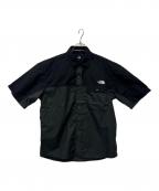 THE NORTH FACEザ ノース フェイス）の古着「ショートスリーブヌプシシャツ」｜ブラック