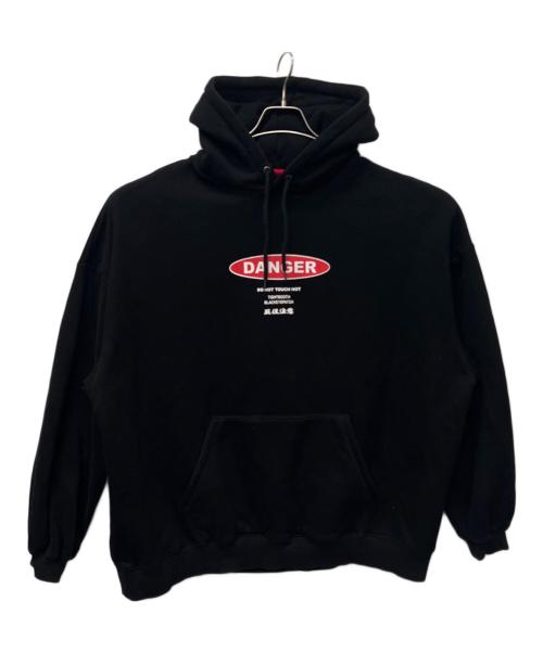 TIGHTBOOTH（タイトブース）TIGHTBOOTH (タイトブース) BlackEyePatch (ブラックアイパッチ) プルオーバーパーカー ブラック サイズ:XLの古着・服飾アイテム