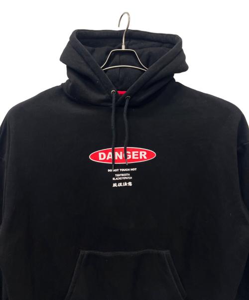 TIGHTBOOTH（タイトブース）TIGHTBOOTH (タイトブース) BlackEyePatch (ブラックアイパッチ) プルオーバーパーカー ブラック サイズ:XLの古着・服飾アイテム