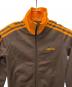 adidas (アディダス) トラックジャケット ブラウン×オレンジ サイズ:M：8000円