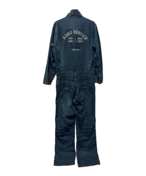 AVIREX（アヴィレックス）AVIREX (アヴィレックス) つなぎ インディゴ サイズ:Lの古着・服飾アイテム