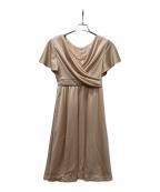 STRAWBERRY FIELDSストロベリーフィールズ）の古着「半袖ワンピース」｜ピンク