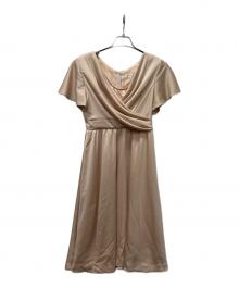 STRAWBERRY FIELDS（ストロベリーフィールズ）の古着「半袖ワンピース」｜ピンク