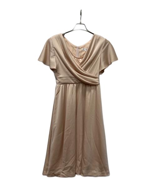 STRAWBERRY FIELDS（ストロベリーフィールズ）STRAWBERRY FIELDS (ストロベリーフィールズ) 半袖ワンピース ピンク サイズ:2の古着・服飾アイテム