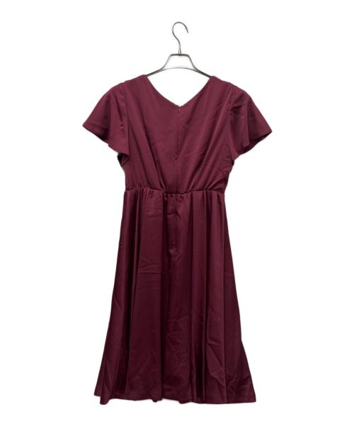 STRAWBERRY FIELDS（ストロベリーフィールズ）STRAWBERRY FIELDS (ストロベリーフィールズ) 半袖ワンピース レッド サイズ:2の古着・服飾アイテム