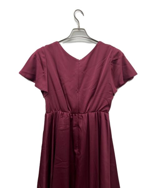 STRAWBERRY FIELDS（ストロベリーフィールズ）STRAWBERRY FIELDS (ストロベリーフィールズ) 半袖ワンピース レッド サイズ:2の古着・服飾アイテム