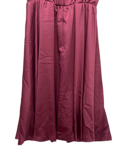 STRAWBERRY FIELDS（ストロベリーフィールズ）STRAWBERRY FIELDS (ストロベリーフィールズ) 半袖ワンピース レッド サイズ:2の古着・服飾アイテム