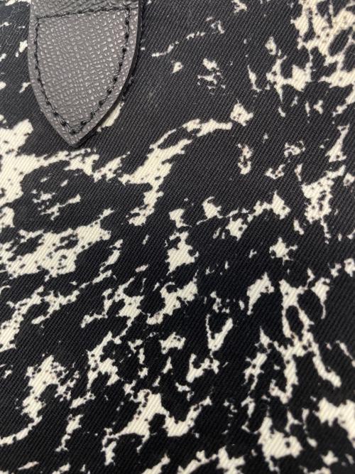 LONGCHAMP（ロンシャン）LONGCHAMP (ロンシャン) トートバッグ ホワイト×ブラックの古着・服飾アイテム