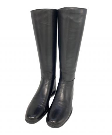 中古・古着通販】PRADA (プラダ) ロングブーツ ブラック サイズ:36