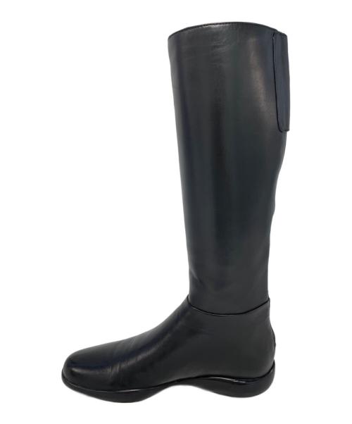 PRADA（プラダ）PRADA (プラダ) ロングブーツ ブラック サイズ:36の古着・服飾アイテム