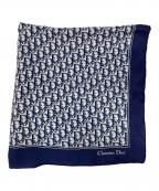 Christian Diorクリスチャン ディオール）の古着「スカーフ」｜ホワイト×ネイビー