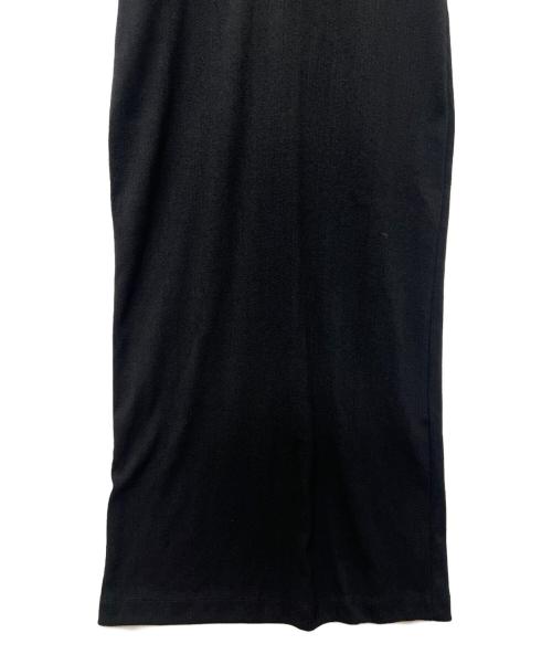 Adam et Rope（アダム エ ロペ）Adam et Rope (アダム エ ロペ) 半袖ワンピース ブラック×ホワイト サイズ:Mの古着・服飾アイテム