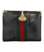 GUCCIグッチ）の古着「2つ折り財布」｜ブラック