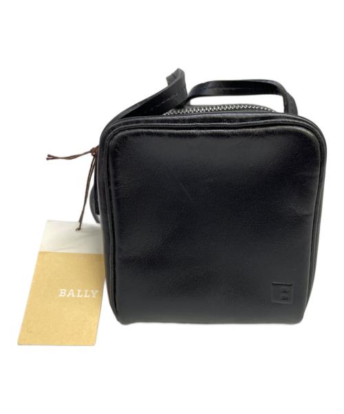 BALLY（バリー）BALLY (バリー) サイコロ型ミニショルダーバッグ ブラックの古着・服飾アイテム