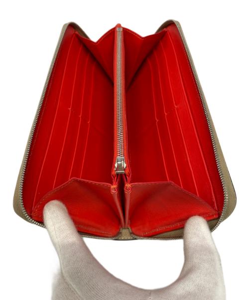 CELINE（セリーヌ）CELINE (セリーヌ) ラウンドファスナー財布 ベージュの古着・服飾アイテム