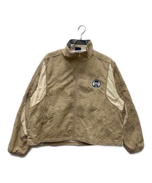 FREAK'S STORE（フリークスストア）FREAK'S STORE (フリークストア) UMBRO (アンブロ) ナイロンジャケット ベージュ サイズ:Mの古着・服飾アイテム