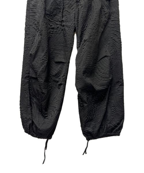TAAKK（ターク）TAAKK (ターク) シュリンクキルティングパラシュートパンツ ブラック サイズ:FREEの古着・服飾アイテム