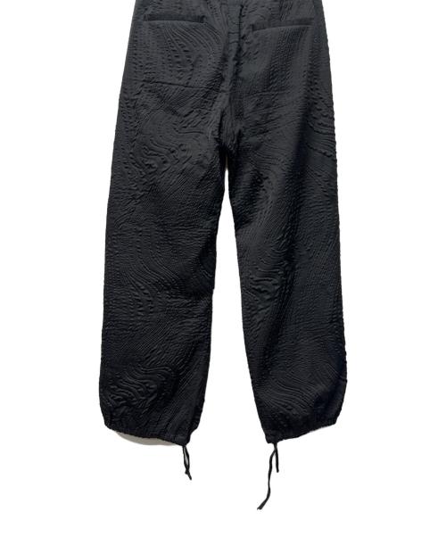 TAAKK（ターク）TAAKK (ターク) シュリンクキルティングパラシュートパンツ ブラック サイズ:FREEの古着・服飾アイテム