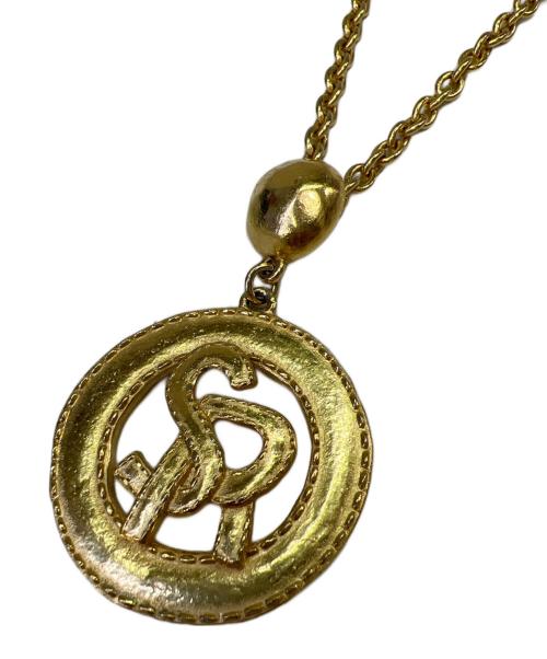 SONIA RYKIEL（ソニア リキエル）SONIA RYKIEL (ソニア リキエル) ヴィンテージネックレス ゴールドカラーの古着・服飾アイテム