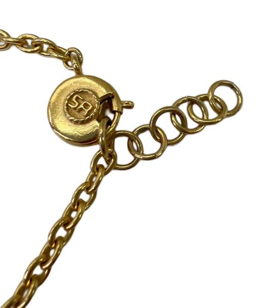 SONIA RYKIEL（ソニア リキエル）SONIA RYKIEL (ソニア リキエル) ヴィンテージネックレス ゴールドカラーの古着・服飾アイテム