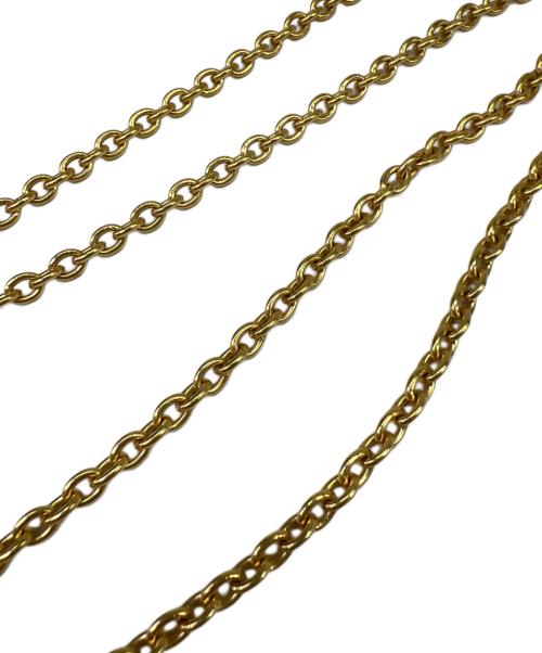 SONIA RYKIEL（ソニア リキエル）SONIA RYKIEL (ソニア リキエル) ヴィンテージネックレス ゴールドカラーの古着・服飾アイテム