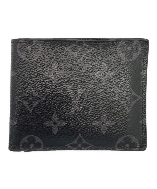 LOUIS VUITTON（ルイ ヴィトン）LOUIS VUITTON (ルイ ヴィトン) 2つ折り財布 ブラックの古着・服飾アイテム